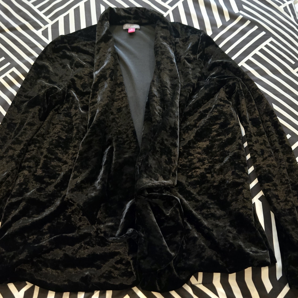 Two by Vince Camuto Black Blazer Elegant Suit Jacket
